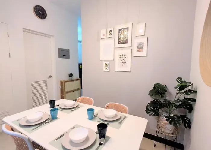 Apartamento Cozy Garden View Near Airport Wfh Netflix