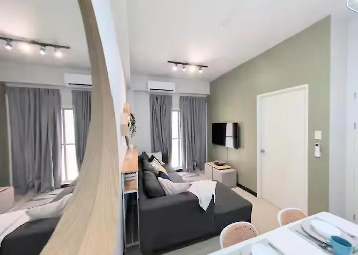 Apartamento Cozy Garden View Near Airport Wfh Netflix *