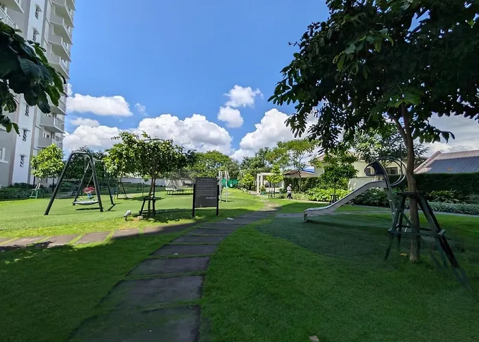 Cozy Garden View Near Airport Wfh Netflix Apartamento Manila